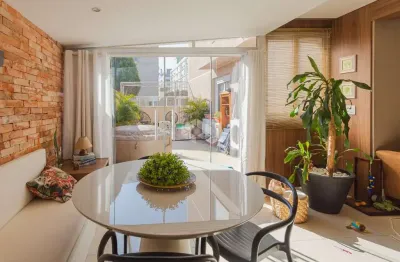 Apartamento garden 03 dormitórios, suite, 178 metros privativos, 2 vagas de garagem na rua são luis