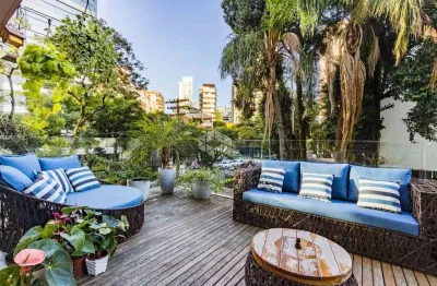 Apartamento garden semi mobiliado com 157m²  no bairro petrópolis.