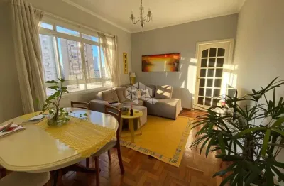 Aaortamento 2 dormitorios semi mobiliado no centro histórico