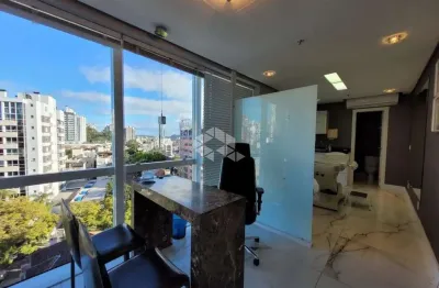 Sala comercial clinica médica montada com 56m² no próximo do parcão