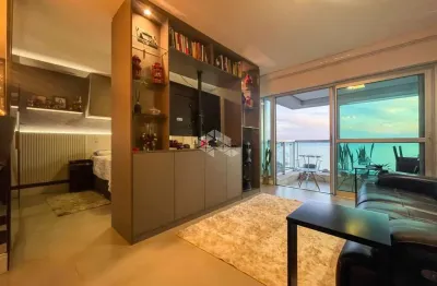 Apartamento tipo studio, com dormitório integrado junto ao barra shopping sul