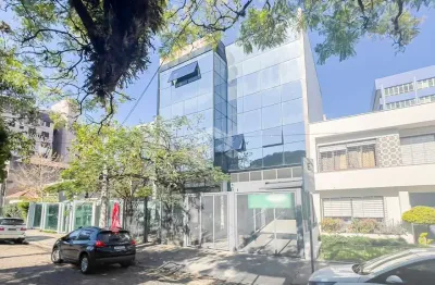 Sala comercial com 02 banheiros e vaga no bairro menino deus