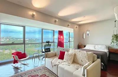 1 dorm | 1 vaga | 49m² priv. | praia de belas | trend city