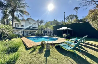 Vendo casa sobrado 828m² 4 suítes 5 vagas miolo da granja vila santo antônio cotia - sp