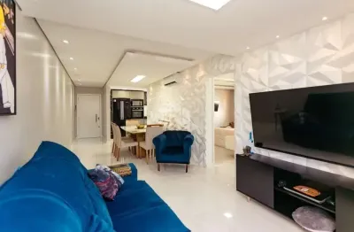 Apartamento com dois dormitórios, 72,93² privativos, com uma vaga de garagem coberta. em porto alegre rs