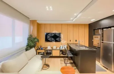 Studio cidada baixa, totalmente mobiliado com garagem escriturada e predio com portaria 24 horas