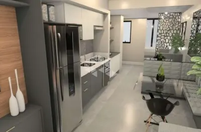 Apartamento garden de 1 dormitorio na venancio aires mobiliado
