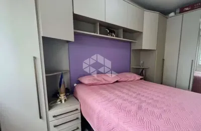 Apartamento semi mobiliado 2 dormitorio e vaga escriturada a venda no bairro partenon.