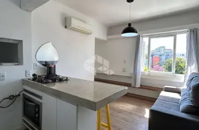 Apto mobiliado com 1 vaga escriturada coberta, no centro histórico porto alegre