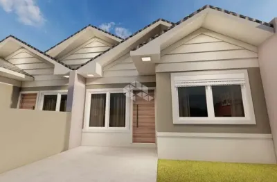 Casa geminada 2 dormitórios (um suíte) no bairro linha santa cruz