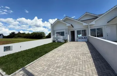 Casa Geminada 2 dormitórios (um suíte) no bairro Linha Santa Cruz