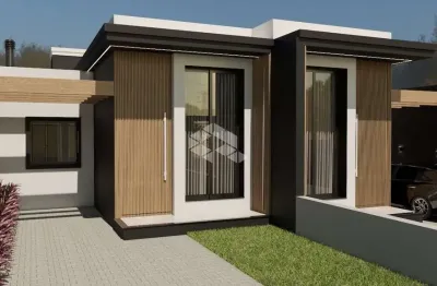 Casa geminada 2 dormitórios (1 suíte) em linha santa cruz