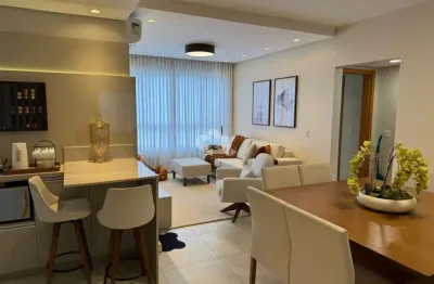 Apartamento mobiliado com 2 dormitórios (01 suíte) e dois boxes no bairro santo inácio!