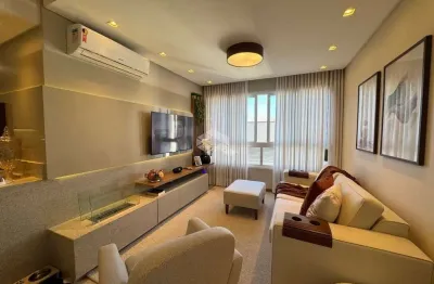 Apartamento mobiliado com 2 dormitórios (01 suíte) e dois boxes no bairro santo inácio!