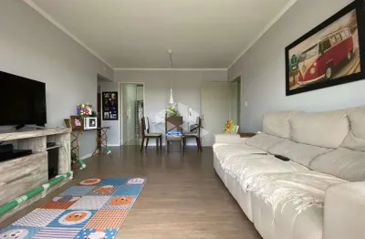 Apartamento semimobiliado de dois dormitórios no bairro ana nery!