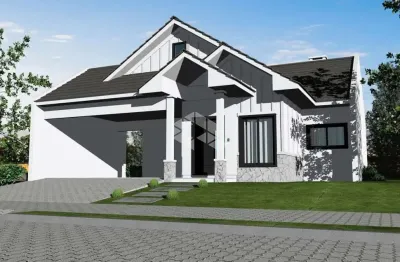 Casa plana com 03 dormitórios (01 suíte) no Condomínio Belle Ville