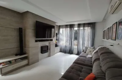 Casa residencial no bairro praia joão rosa, em biguaçu, sc, mobiliada, área gourmet, churrasqueira, 03 dormitórios sendo 01 suíte, 02 vagas garagem