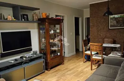 2 dormitorios, semi mobiliado, elevador e vaga de garagem. r$ 285.000,00