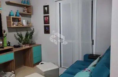Apartamento com 55m semi mobiliado com 2 dormitórios uma vaga de garagem coberta no bairro desvio rizzo