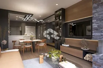 Apartamento 1 dormitório com suíte e vaga em construção no município de canela