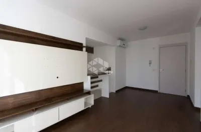 Apartamento semimobiliado, de dois dormitórios,  na vila nova.