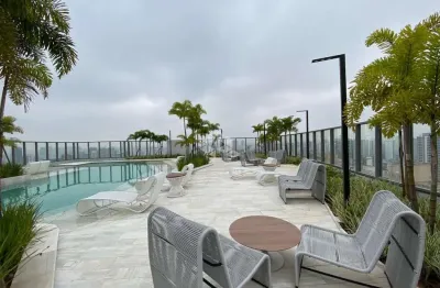 Apartamento novo no itaim bibi com 02 suítes e 01 vaga de garagem.