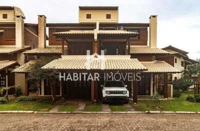 Casa em condomínio fechado com 4 quartos à venda na avenida alfieiro zanardi, 980, praia da cal, torres por r$ 820.000