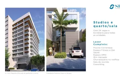 Apartamentos de 1 quarto no ingá perto de todo serviço e convenciência