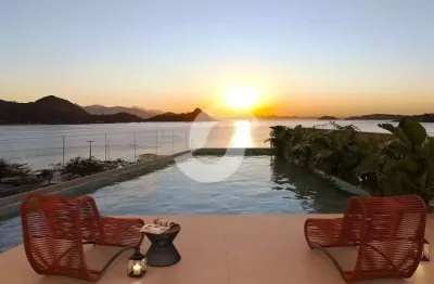 Sou mais charitas studio em prédio frente mar com localização privilegiada