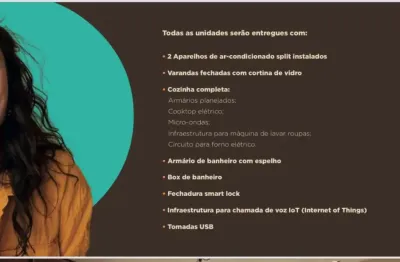 Studios em icaraí entregue com a linha branca e vários diferenciais