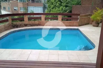 Casa com 4 quartos com 583 m² por r$ 3.500.000 - itacoatiara - niterói/rj