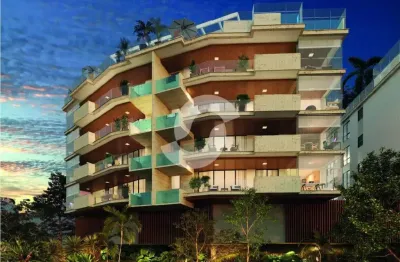 Apartamento com 4 suítes e 3 vagas com lazer e segurança vista total baia de guanabara