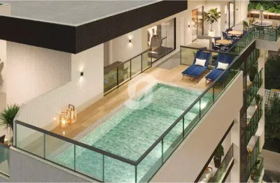 Apartamento 2 quartos, 1 suíte e 1 vaga em piratininga com lazer completo