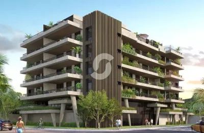 Cobertura linear com  254 m², 3 quartos, com piscina e churrasqueira e 2 vagas em  piratininga