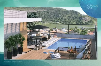 Apartamento de 2 quartos na praia de piratininga com lazer completo.