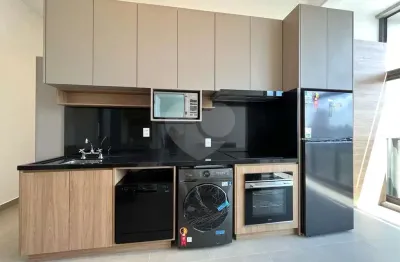 Apartamento mobiliado para locação em moema com uma vaga de garagem