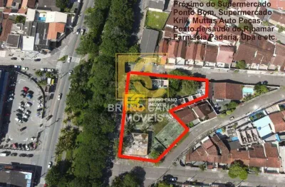 Terreno à venda, 2575 m² por R$ 3.000.000,00 - Centro - Peruíbe/SP