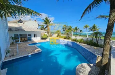 Sobrado a venda de frente ao mar  - bougainvillee residencial i - peruíbe/sp