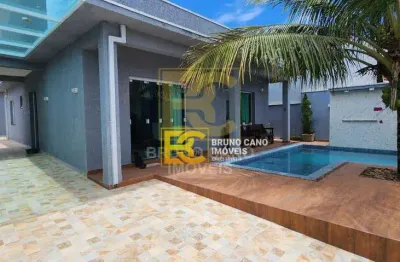 Casa moderna á 200 metros do mar a venda  - arpoador - peruíbe/sp