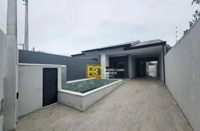 Casa nova e moderna á venda - estância dos eucaliptos - peruíbe/sp