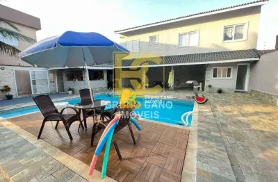 Sobrado com 5 dormitórios à venda, 440 m² por r$ 2.700.000,00 - centro - peruíbe/sp