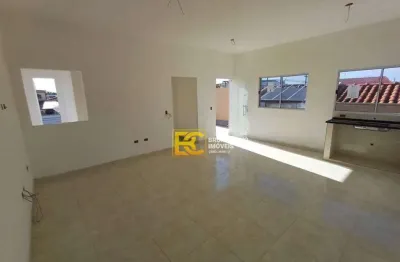 Casa sobreposta ótima localização - ribamar - peruíbe/sp