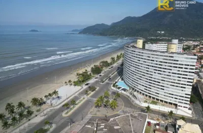 Apartamento mobiliado com vista pro mar à venda - centro - peruíbe/sp