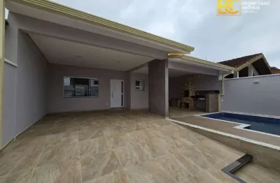 Casa nova a moderna á 700m da praia - oasis - peruíbe/sp