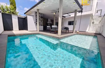Sobrado em condomínio fechado  - residencial três marias - peruíbe/sp
