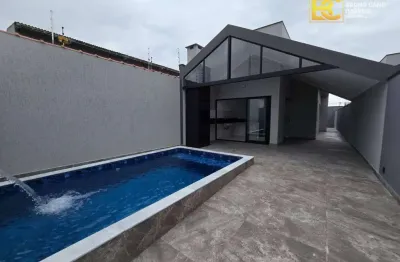 Casa nova e moderna a venda na cidade de peruíbe - peruíbe/sp