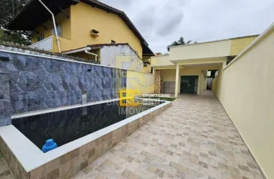 Casa com 3 dormitórios à venda -  park daville - peruíbe/sp