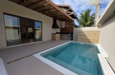Casa com piscina a 250m do mar à venda - oasis - peruíbe/sp