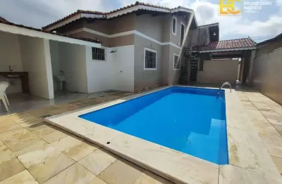 Casa com 2 dormitórios para alugar- três marias - peruíbe/sp