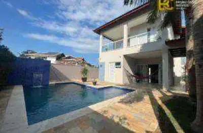 Sobrado com piscina  - residencial três marias - peruíbe/sp